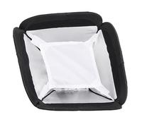 Flash Softbox, 9.1x9.1 Pulgadas Plegado de Luz de Luz Softbox Difusor Cubierta Universal para Cámara DSLR, 23 Cm Plastic Pure White Flash Camera SLR Softbox Fotografía de Relleno