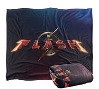 FLASH The Blanket, 152 x 127 cm Movie Logo Silky Touch Super Soft Throw Blanket