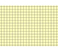 Flashcards fuente, flashcard, 180 g/m², cruzadas A7, a cuadros, amarillo
