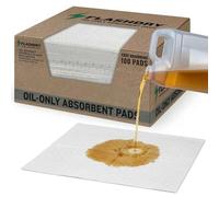 FlashDry - Almohadillas absorbentes de aceite, alta absorción de líquidos a base de aceite, repelentes al agua, resistentes al desgarro, alfombrillas de primera calidad, ideales para garaje, entrada,