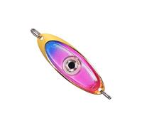 Flasher - Cebos de pesca que brillan en la oscuridad, señuelo de pesca LED subacuático, cebos en forma de ojo, cuchara brillante, dispositivo para atraer peces