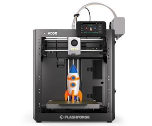 Flashforge AD5X Impresora 3D Multicolor, 600mm/s Alta Velocidad CoreXY, Nivelación Automática, Placa Pei Magnética, Boquilla 300 ˚C, Wi-Fi y App (220x220x220mm)