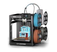 FLASHFORGE AD5X - Impresora 3D Multicolor de 4 Colores con IFS, Impresora 3D FDM de nivelación Totalmente automática con impresión de Alta Velocidad máxima de 600 mm/s y Boquilla máxima de 300 °C