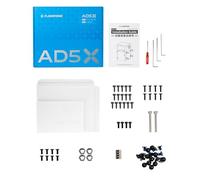 FLASHFORGE AD5X - Kit de carcasa de impresora 3D, carcasa de impresora 3D más segura y silenciosa, diseño de bricolaje para impresora 3D AD5X, desbloqueo de filamento de alta temperatura como ABS, ASA