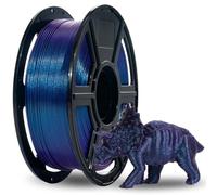 FLASHFORGE Camaleón de alta velocidad PLA multicolor nebulosa púrpura, máx. 500 mm/s, impresión rápida, filamento PLA Color Shift de 1,75 mm, cambia de color con luz y ángulo, filamento de muesca
