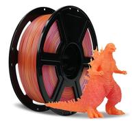 FLASHFORGE Camaleón HS PLA degradado Jaune y Rose, Max 500 mm/s Impresión rápida, filamento de cambio de color PLA 1,75 mm, cambia de color según la luz y el ángulo