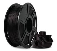 FLASHFORGE Filamento de fibra de carbono PETG de 1,75 mm, fibra de carbono PETG para impresora 3D, bobina de 1 kg, precisión dimensional +/- 0,02 mm, ligero y resistente al calor y sin humedad