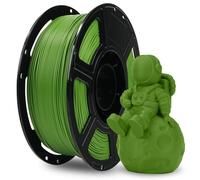 Flashforge Filamento de impresora 3D mate PLA de 1,75 mm, filamentos de impresión 3D, 1 kg, precisión dimensional +/- 0,02 mm, respetuoso con el medio ambiente, sin humo y sin olor (verde, PLA mate)
