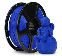 Flashforge Filamento de impresora 3D mate PLA de 1,75 mm, filamentos de impresión 3D, 1 kg, precisión dimensional +/- 0,02 mm, respetuoso con el medio ambiente, sin humo y sin olor (azul, PLA mate)