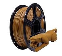 Flashforge Filamento para impresora 3D de madera PLA de 0.069 pulgadas, filamentos de impresión 3D, 2.2 libras, precisión dimensional de carrete +/- 0.02 mm, respetuoso con el medio ambiente, sin humo