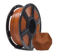 FLASHFORGE Filamento para impresora 3D, filamento PLA PRO de 1,75 mm, carrete de 1 kg, precisión de medición de +/- 0,02 mm para impresora 3D FDM, mejor resistencia y sin nudos (Marrón)