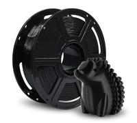Flashforge Filamento PETG 1,75 mm, 1 kg, filamento PETG de alta resistencia para impresora 3D, perfecto para uso en exteriores y a largo plazo, negro