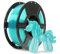 Flashforge Filamento PLA Crystal Rainbow para impresora 3D de 1.75 mm, material de impresión 3D, precisión dimensional de carrete +/- 0.02 mm, se adapta a la mayoría de impresoras FDM/FFF (aguanieve