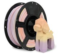 FLASHFORGE Filamento PLA de alta velocidad 1,75 mm, 500 mm/s, impresión de alta velocidad, filamento rápido para impresora 3D, resistente y de alto flujo, 1 kg (fantasía crepuscular, naranja, amarillo