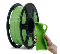 Flashforge - Filamento PLA flexible para impresora 3D, filamentos para impresora 3D, bobina de 1 kg, precisión dimensional +/- 0,02 mm, respetuoso con el medio ambiente, sin humo y sin olor (verde
