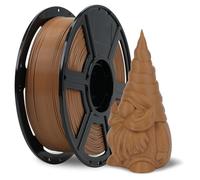 Flashforge Filamento PLA HS 1,75 mm, 1 kg/2,2 lbs - PLA de alta velocidad para impresoras 3D (HS PLA marrón claro)