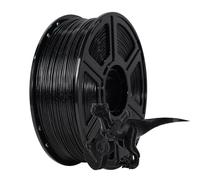 FLASHFORGE Filamento Sparkle ASA de 0.069 pulgadas, filamentos para impresora 3D, 2.2 libras, precisión dimensional de carrete +/- 0.02 mm (Sparkle ASA negro)