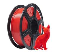 Flashforge Filamentos PLA para impresora 3D de 1,75 mm, 1 kg, precisión dimensional +/- 0,05 mm para Creator Pro (rojo)