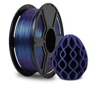 Flashforge Silk PLA Filament 1,75 mm, 1 kg PLA 3D filamento para impresora 3D (Nebula Purple)