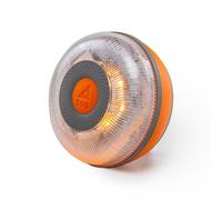 FlashLED SOS Luz de Emergencia para coche homologada, Baliza V16 Conectada Obligatoria DGT 2026, SIM y servicio hasta 2038, Cobertura profunda y Geolocalización