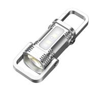 Flashlight Keychain | Portable USB Tiny Torch, Compact LED emergncy Light for Outdoor Camping, Hiking, Mountaineering, Travel, Night Work, Kids Safety, Nurse Utility, Everyday Carry Gadget, Pocket