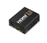 Flashmen Amplificador HDMI 2.0, repetidor Amplificador HDMI 4K2K 1080P, Ancho de Banda de 18 Gbps, HDCP 2.2, Distancia de transmisión de hasta 60 m