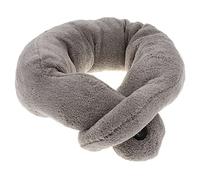 FlashPrix Cojin Cervical Viscoelástico y Suave. Masajeador con 2 Niveles de Vibración, Ideal para Viajes