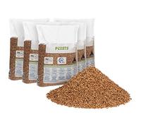 FlashPrix pellet para estufa 15kg x 5 sacos, de madera reciclada y biomasa, para lecho de conejos, gatos y más mascotas