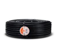 FLASHPRIX Tubo Corrugado Diá 20mm 100m reforzado de doble capa e ignífugo. No propaga llamas. Tubos muy flexibles de PVC de máxima calidad, ideales para electricidad