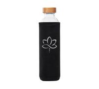 FLASKA - Botella acondicionadora - Yoga loto - 500 ml