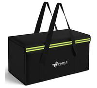 FLASLD Fireproof Explosionproof Lipo Bag with Charge Port - Large Capacity Lipo Battery Storage Guard Safe Pouch, Negro-56 X 23 X 24.5 Cm, 55.9 x 22.9 x 24.1 cm, Maletín