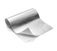 FLASLD Manta térmica aluminizada de calor con respaldo adhesivo de barrera térmica de 61 x 61 cm, protege las piezas y los componentes de dañar el calor radiante