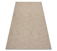 FLAT 49371265 Alfombra de sisal Enrejado - color paja beige natural cuerda 120x170 cm
