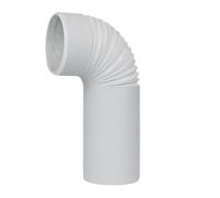 Flat Air Conditioning Exhaust Hose Adapter For Aircons Window Seal Kit, Portable Ac Hoses Connector, 130/150mm Diameter Replacement Long Ac Air Conditioner Conditioning Unit Replacement Tubes Vent