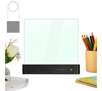 Flat Book Light LED - Rechargeable Dimmable Dorm Table Shelf Nightlight | Book Light for Reading in Bed for Study Office Library College Bedroom Shelf Table Dorm Desk Work