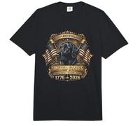 Flat-Coated Retriever 250 Years USA Anniversary Comfort Colors Adult Heavyweight T-Shirt