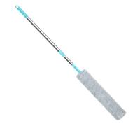 Flat Duster Under Appliances, 0.79 Inches Extendable Ceiling Wand for Dusting, Reusable Cleaner with Flexible Slim Design and Washable Head, Cleaning Tool for Stove Keyboard Refrigerator Cabinet Couch
