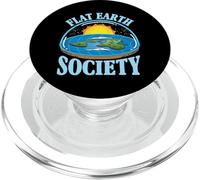 Flat Earth Society Flat Earther PopSockets PopGrip para MagSafe