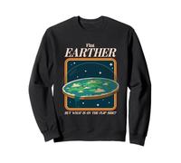 Flat Earther, Pero ¿qué Hay en el Otro Lado? Una Divertida conspiración Sudadera