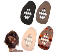 Flat Hair Clips for Women, Curved Design Duckbill Hair Clips for Lying, Driving - Matte Strong Hold Hair Claw Clips for Thin Thick Hair, Hair Accessories for Women and Girls (A)