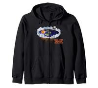 Flat le Earth with Ice Wall Real le Eyes Realize Real Mentiras Sudadera con Capucha