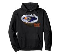Flat le Earth with Ice Wall Real le Eyes Realize Real Mentiras Sudadera con Capucha