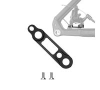 Flat Mount Disc Brake Adapter With Precision Fit, Bicycle Brake Part With Lightweight Aluminum Construction, Wheel Adapter, Mountain Road Racing Bikes, Garage Workshop Indoor Outdoor Commuting Use