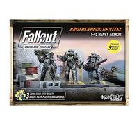 Flat River Group- Fallout: Wasteland Warfare: Brotherhood of Steel-Heavy Armor (T45) Brother RPG, Multicolor (Modiphius Entertainment MUH0190805)