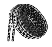 Flat Shoe Laces, Printed Polyester Laces, Sneaker Replacement Straps, Color Matching Shoe Accessories, Sturdy Fashion Lace Pair for Canvas Shoes Sneakers Men Women Everyday Wear Use 80x120x160cm