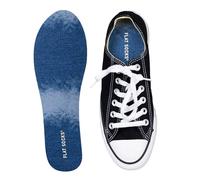 FLAT SOCKS Calcetines invisibles, forro de zapatos sin calcetines, sin deslizamiento, sin apestos, inserto lavable para zapatos descalzos para hombres y mujeres, jeans dominantes, talla S