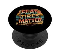 Flat Tires Matter Auto Mechanic Repair Garage |- PopSockets PopGrip Adhesivo