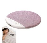 Flat Under Pillow Speakers for Sleeping,Bone Conduction Bluetooth Sleep Pillow Speaker,Private Ultra-Thin Sleep Aid with White Noise Timer,Mini Portable Wireless Bedside Speak Headphones (Pink)