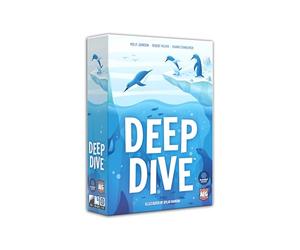 Flatout Games Alderac Entertainment - Deep Dive - Card Game - Base Game - For 1-6 Players - from Ages 10+ - English