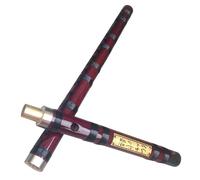 Flauta Bambú Enchufe Único En Cobre Dos Secciones De Flauta Primer Aprendizaje Flauta De Bambú Amargo Flauta Horizontal(D Key)